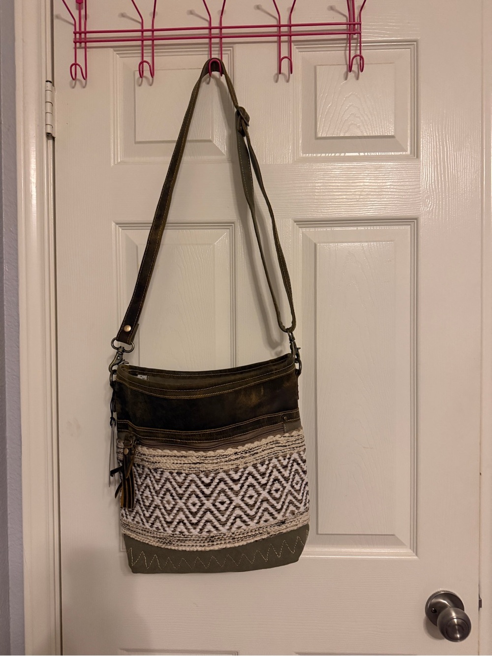 Myra Crossbody Bag NWT Shoulder Bag Leather- Casual Boho Style